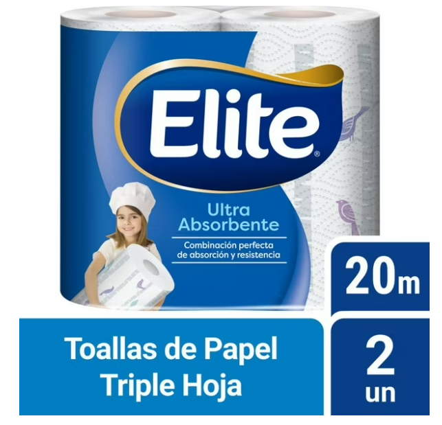 Toalla de Papel Elite Deco Maxi Rollo 2 un 20 mt