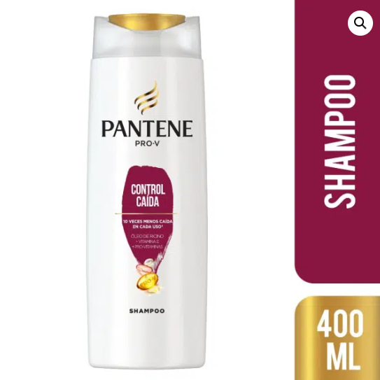 Shampoo Pantene Control Caída – 400 ml