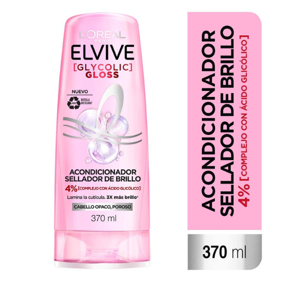 Elvive Acondicionador Glyco Gloss – Frasco 370 ml