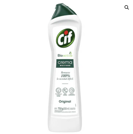 Limpiador Crema Cif Bioactive Original – 750 g