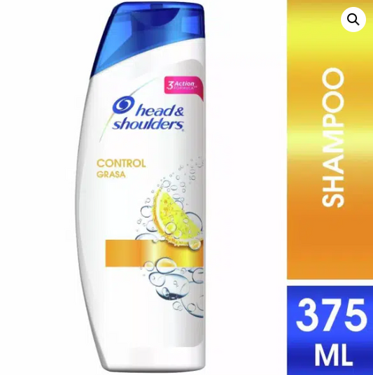 Shampoo Head & Shoulders Control Grasa – 375 ml