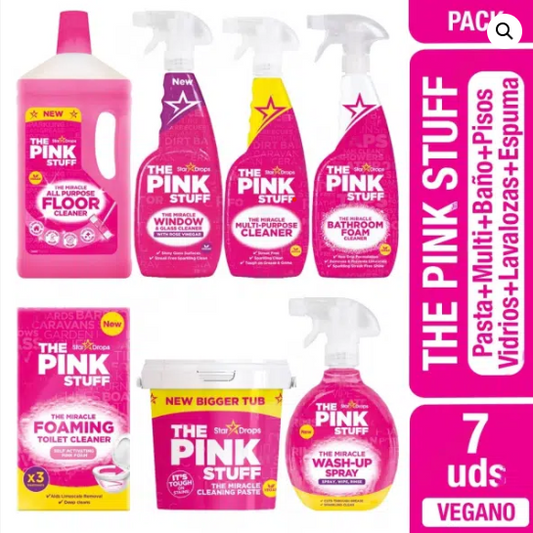 Super Pack The Pink Stuff – Limpieza Efectiva y Natural para Todo el Hogar