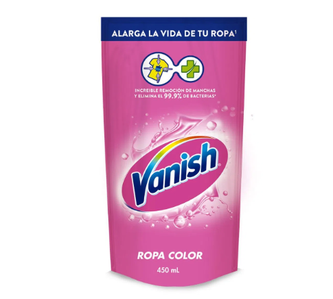 Quitamanchas Líquido Color 450ml. Vanish